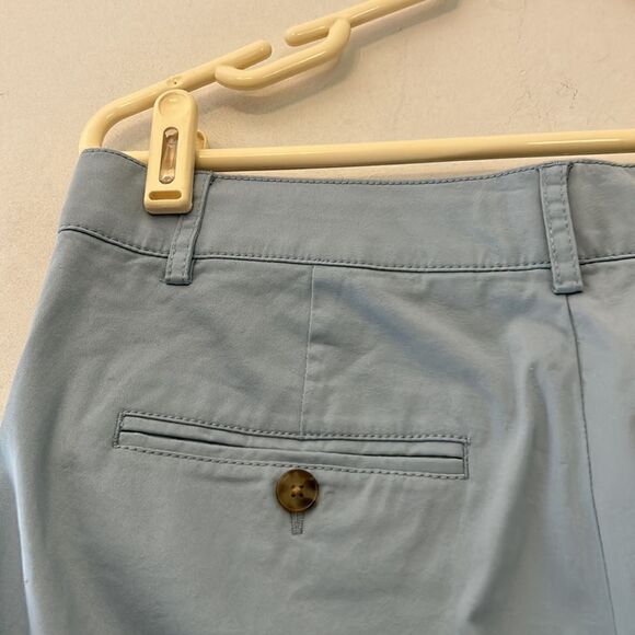 Vince blue cuffed chino pants Size 6 New - Picture 6 of 11